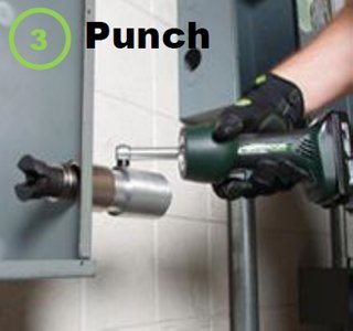 Punch hole. Save time and money every punch!