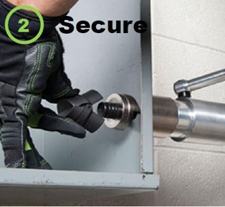 Secure Speed Lock onto draw stud.