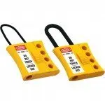 Lockout Safety Dielectric Slider Lockout Hasp, 4 Holes