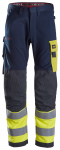 Snickers Workwear ProtecWork Work Trousers, High Vis Class 1